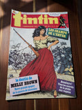Magazine Tintin ancien n°7 1981 – Melly Brown, Champs de l’enfer, vintage BD
