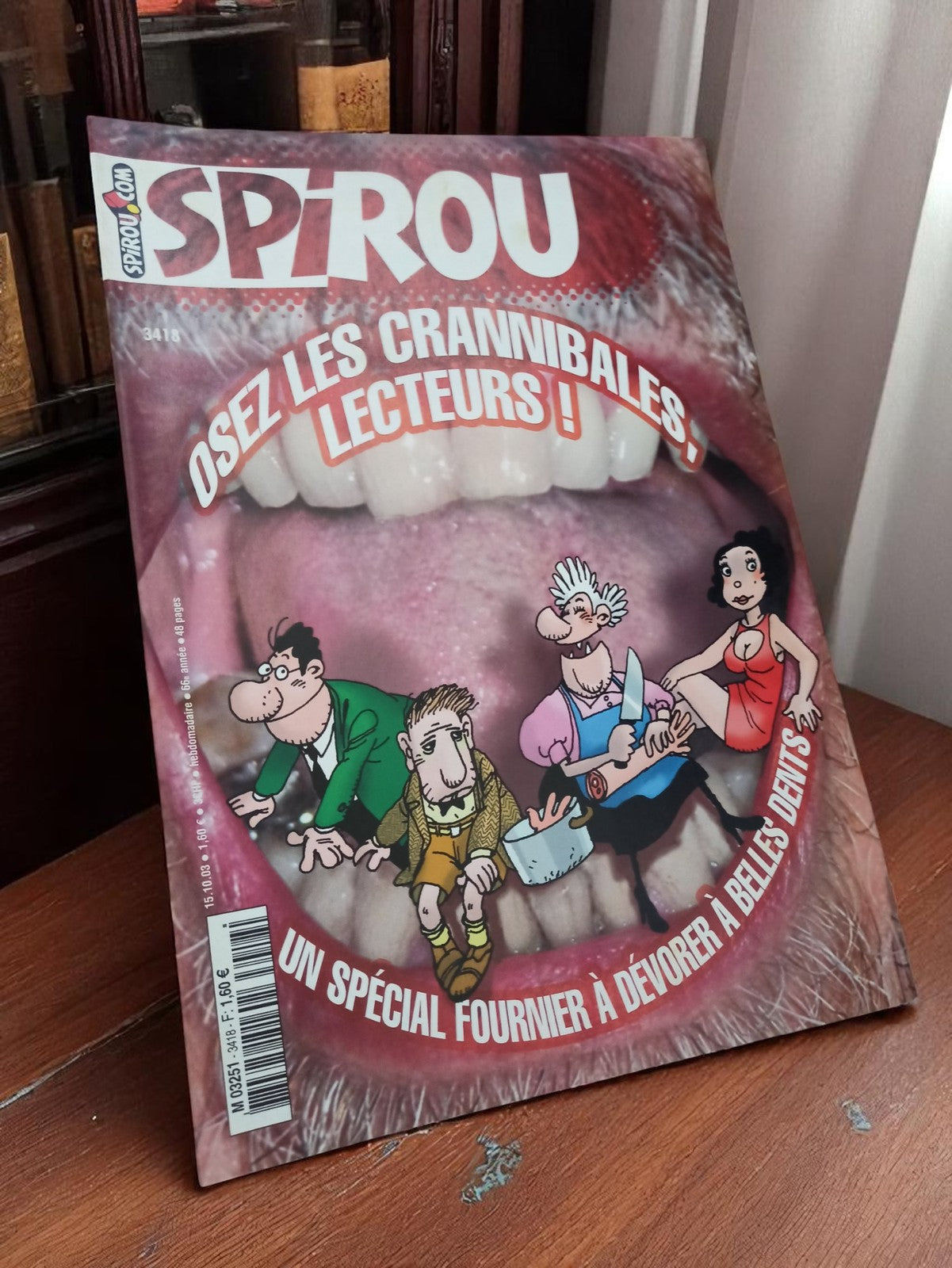 Magazine Spirou Vintage Années 80 - Édition Collector Rétro