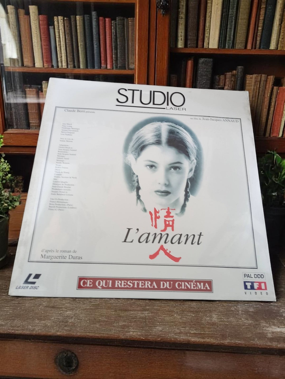 Laserdisc L'Amant Studio Laser neuf sous blister rétro PAL TF1 vidéo
