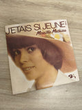 Vinyle 45 tours Mireille Mathieu J'étais si jeune pochette couleur Barclay (Ref