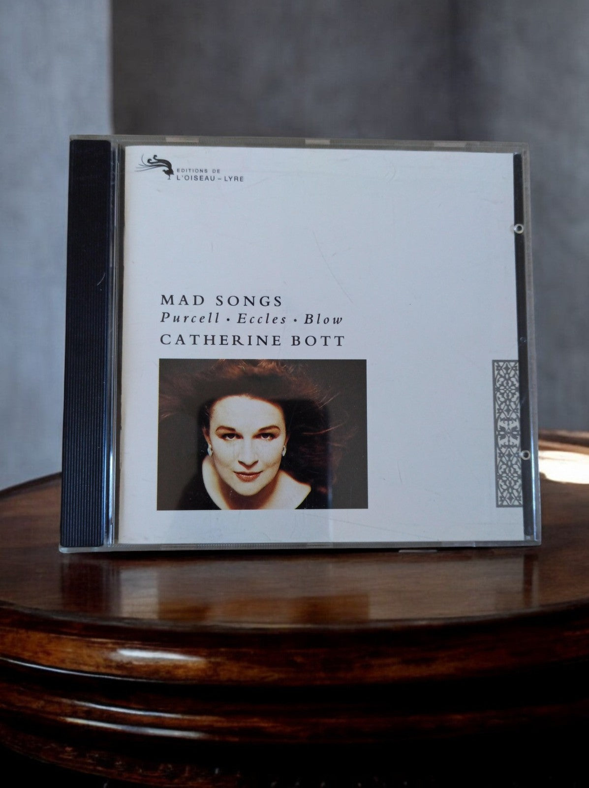 CD Mad Songs Catherine Bott Purcell Blow Eccles L'Oiseau-Lyre musique classique