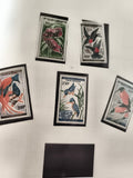 Timbres anciens Tchad oiseaux neufs poste aérienne philatélie lot vintage