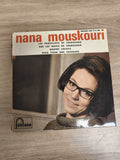 Vinyle 45 tours Nana Mouskouri Fontana ? Les Parapluies de Cherbourg, pochette p