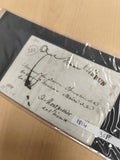 Lettre ancienne manuscrite 1814 Montpellier philatélie enveloppe postale