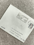 Lettre oblitérée Bellerive-sur-Allier 1961 timbre Marianne imprimé philatélie