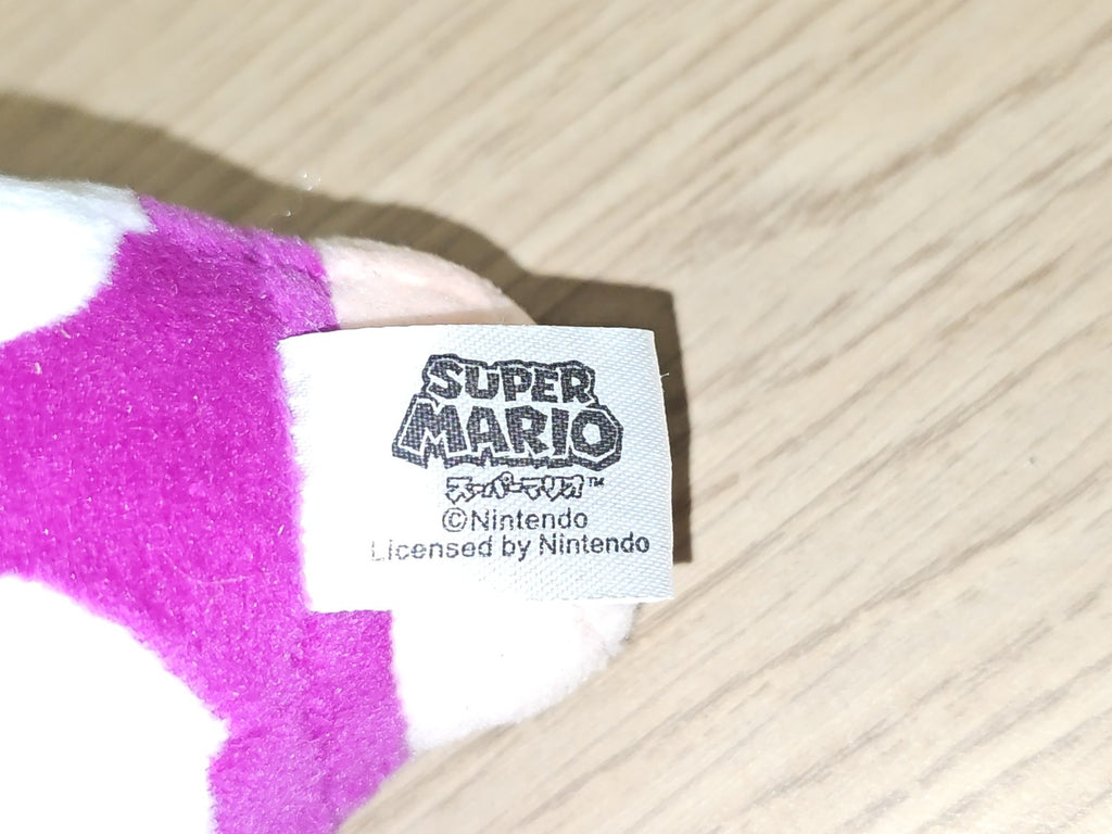 Vintage peluche Super Mario Nintendo ancienne rare rétro collection jeux vidéo