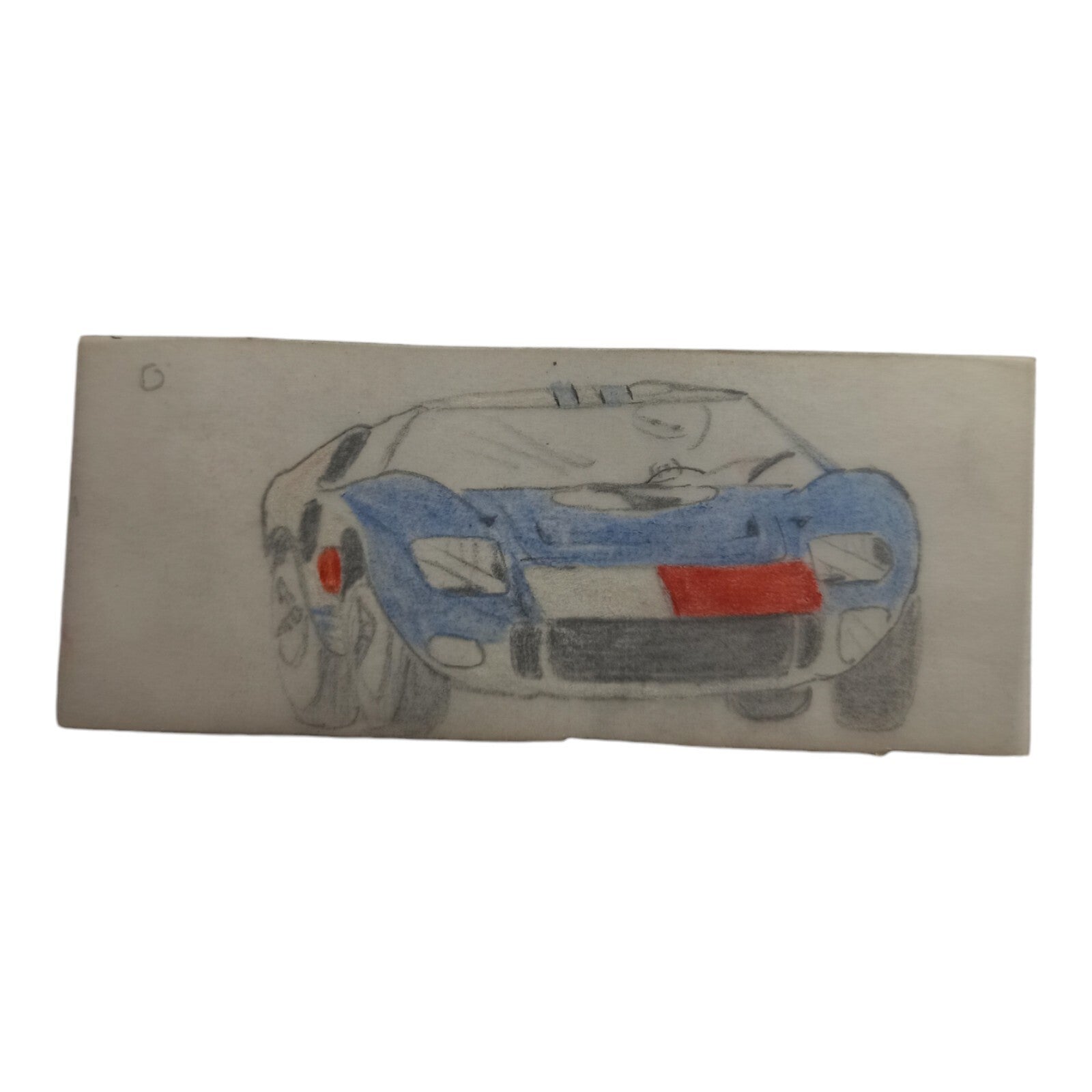 Dessin calque voiture Scalextric Dinky Toys vintage bleu rouge