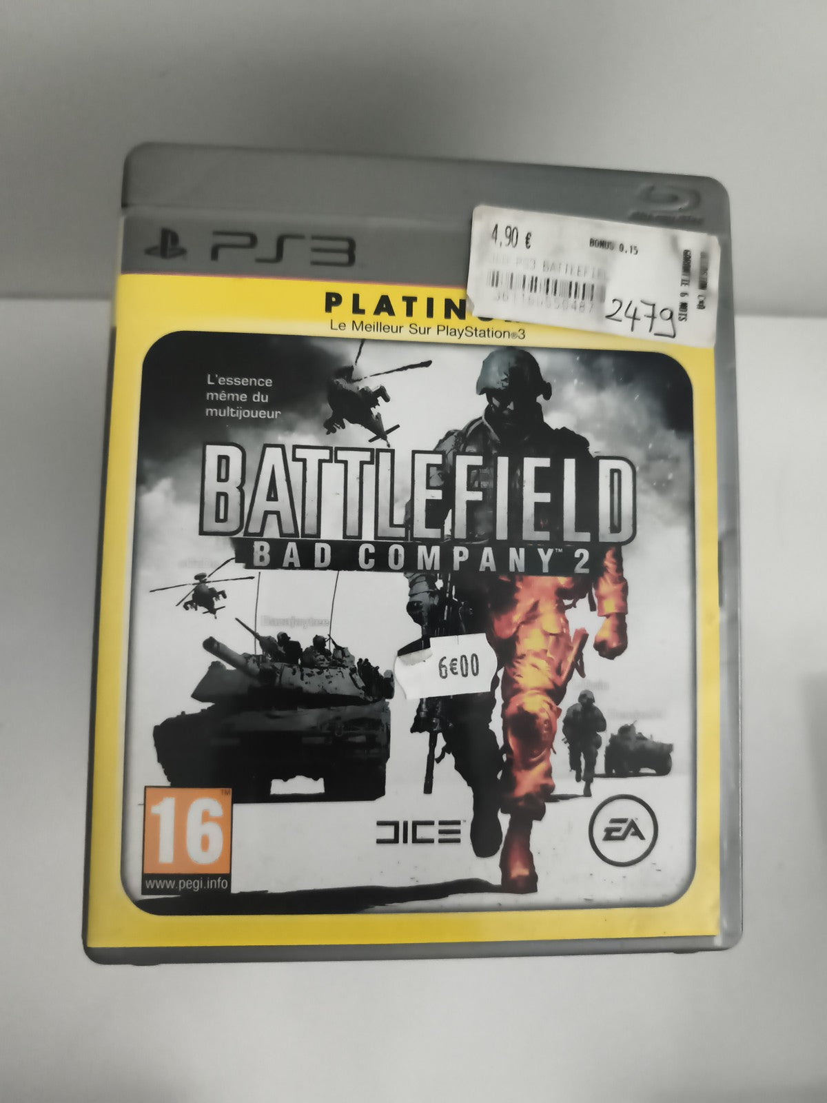 Jeu PS3 Battlefield Bad Company 2 Platinum PlayStation DICE EA PEGI 16