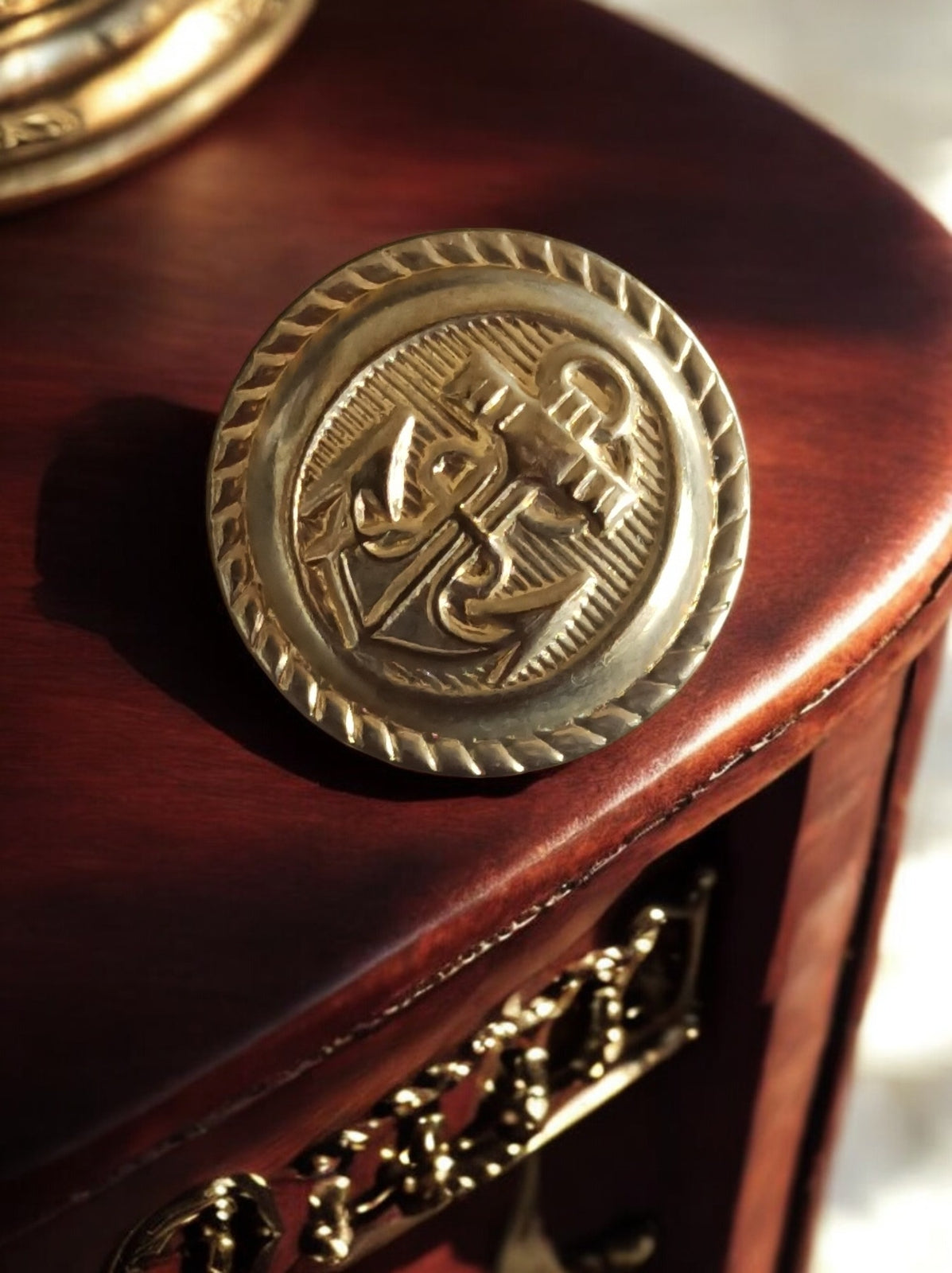 Bouton Marine Nationale Vintage - Objet de Collection