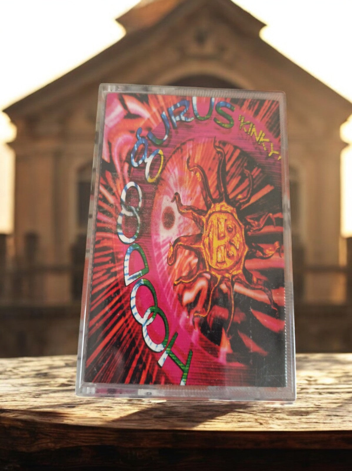 Cassette audio Hoodoo Gurus Kinky vintage, pochette couleur rare K7 musique