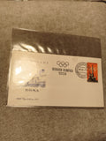 Lettre premier jour Rome 1959 Giornata Olimpica FDC Timbre Italie philatélie (Re