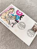 Lettre FDC 1964 Premier Jour Reclassement Paralysés Paris philatélie ancienne