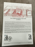 Document philatélique Prytanée National Militaire La Flèche timbres 1987