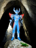 Figurine Ultraman Bandai série 46 bleu rouge argent héros japonais tokusatsu