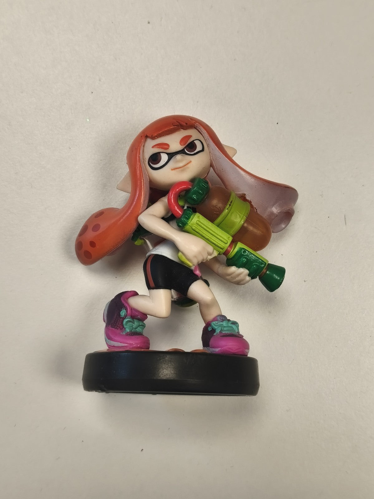 Figurine amiibo Inkling fille Splatoon Nintendo Switch Wii U compatible jeux vid