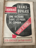Ancien journal France Football 1968 Coupe de France vintage foot FR-Hongrie