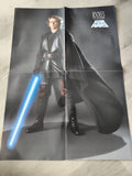 Poster Star Wars Idoles Magazine Anakin Skywalker sabre bleu