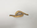 Broche ancienne rétro sans fermoir, bijou vintage à collectionner ou customiser