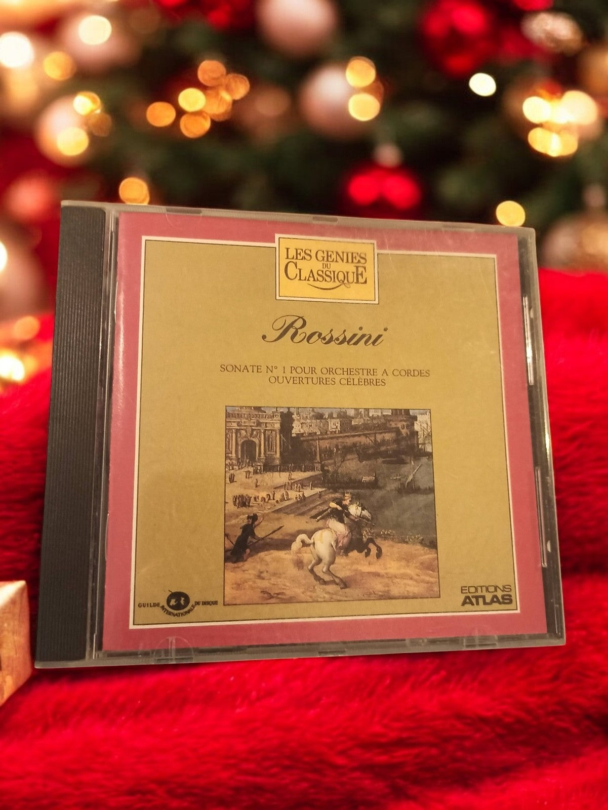CD Rossini Les Génies du Classique Atlas ? Sonate n°1, Ouvertures célèbres