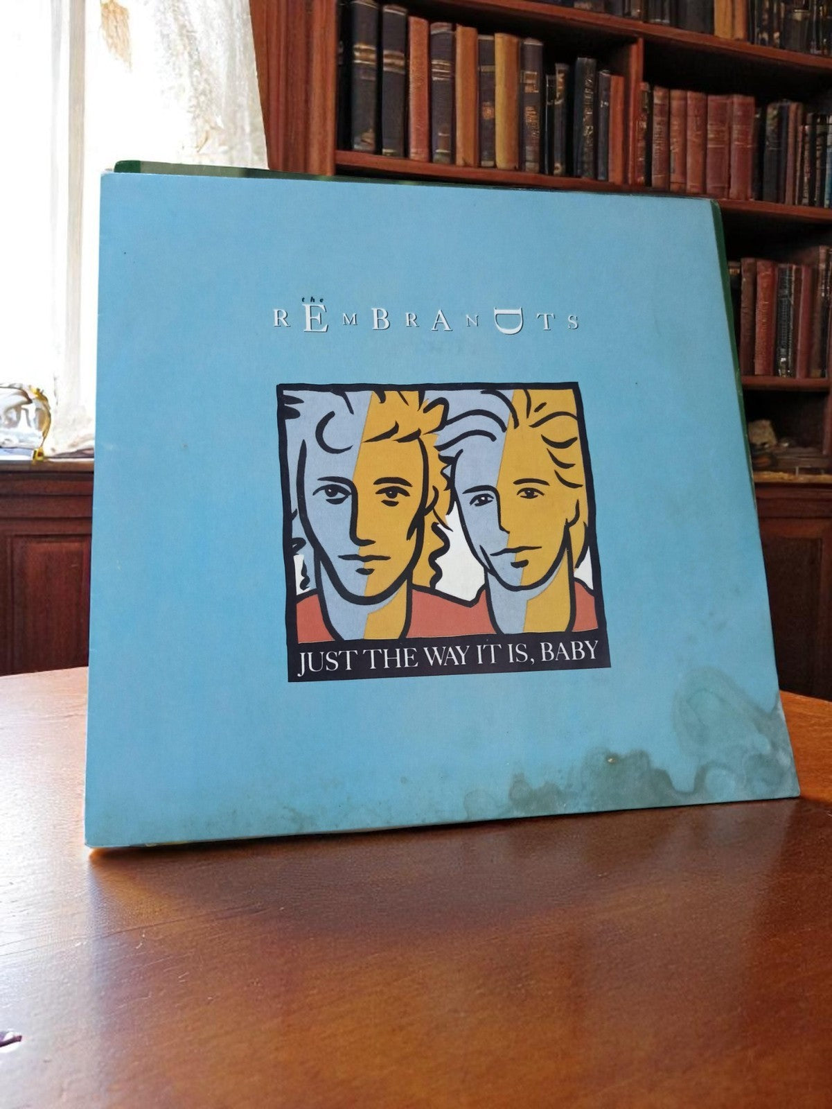 Vinyle vintage The Rembrandts Just The Way It Is Baby pochette illustrée
