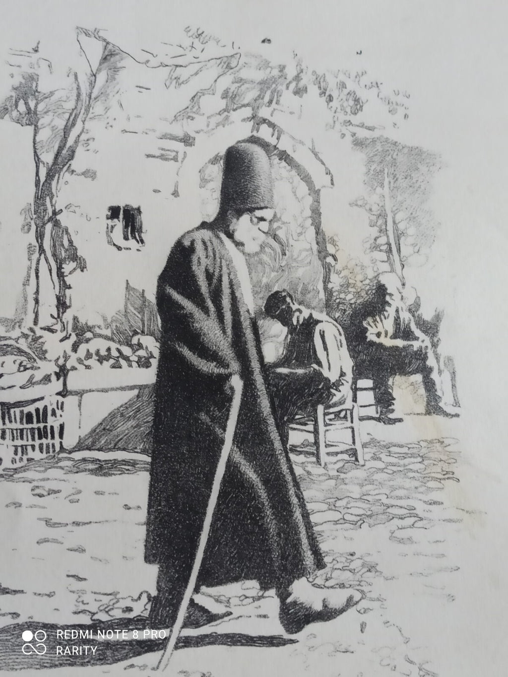 Lot 2 gravures anciennes militaires signées, soldats XIXe, illustration vintage