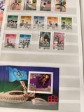 Timbres anciens Olympiques Guinée Bissau oblitérés thématique sports vintage