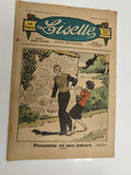 Ancien journal Lisette 1934 Poucette, magazine fillette vintage illustré