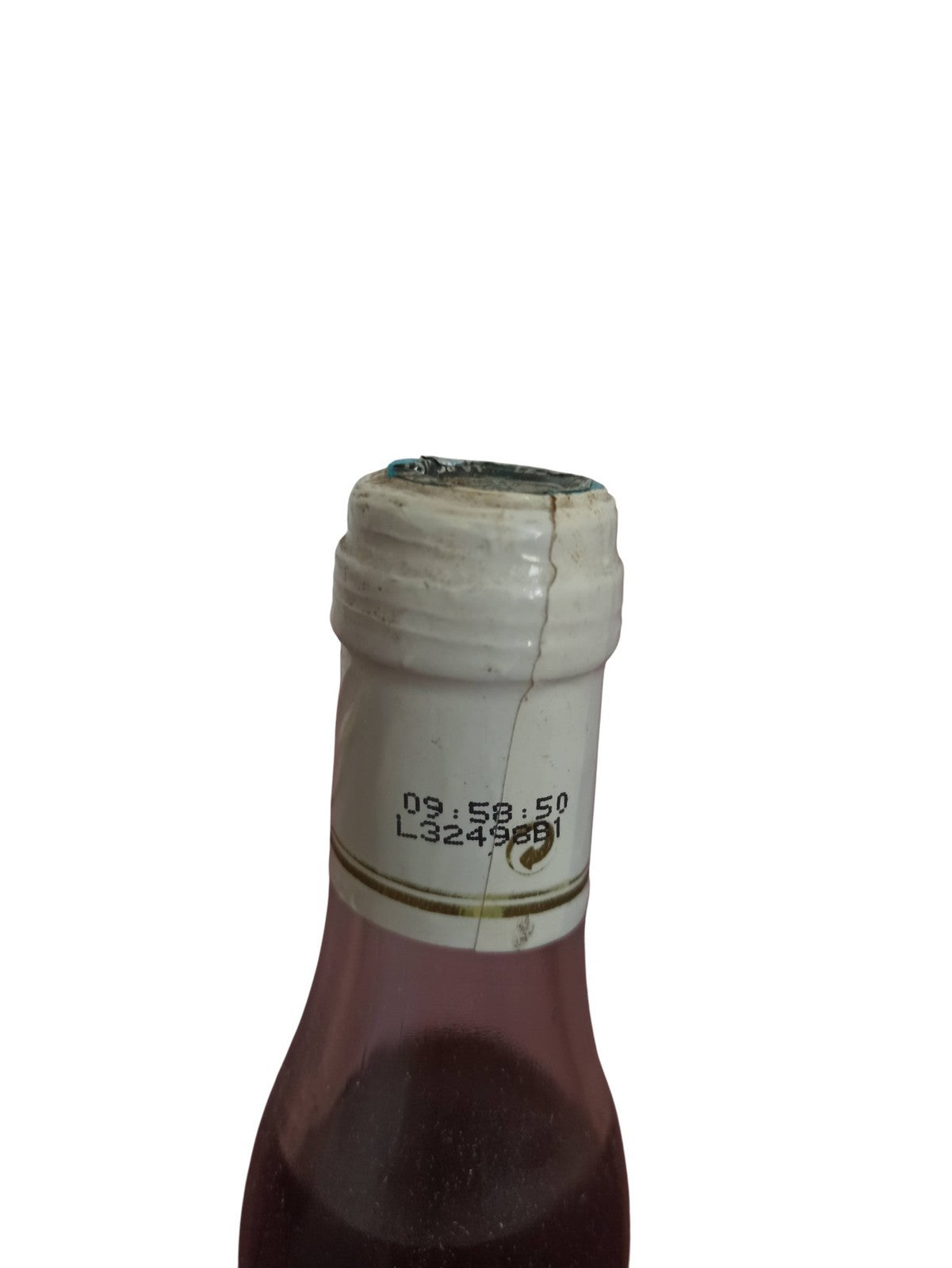 Bouteille ancienne vin Côtes de Provence Honorine Diane vintage étiquette illust