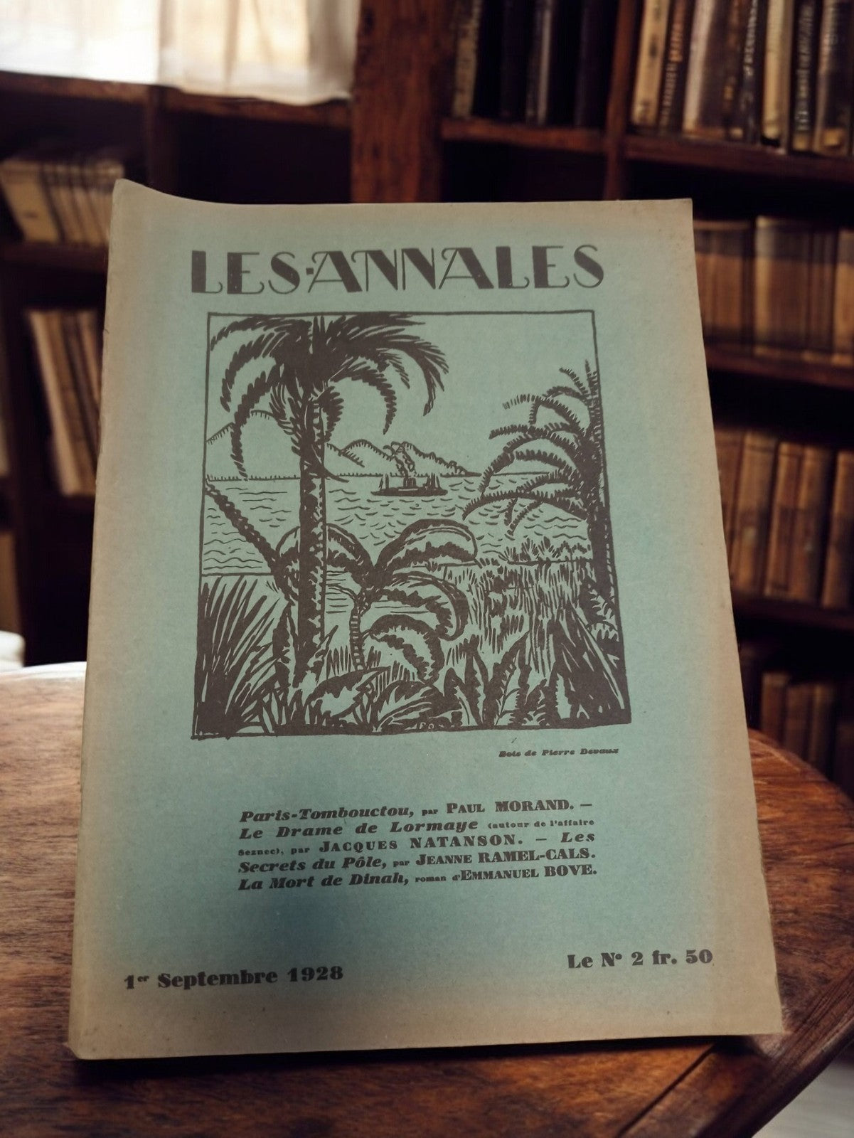 Revue ancienne Les Annales 1928 vintage presse rétro France Paul Morand