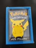 Cadre décoratif Pokémon Pikachu #25, bleu, illustration sous verre