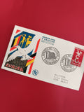 Lettre Premier Jour Strasbourg 1958 Europa Conseil Europe FDC Philatélie (Ref 1)