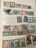 Lot de timbres Liberia divers motifs couleurs variées philatélie (support non in