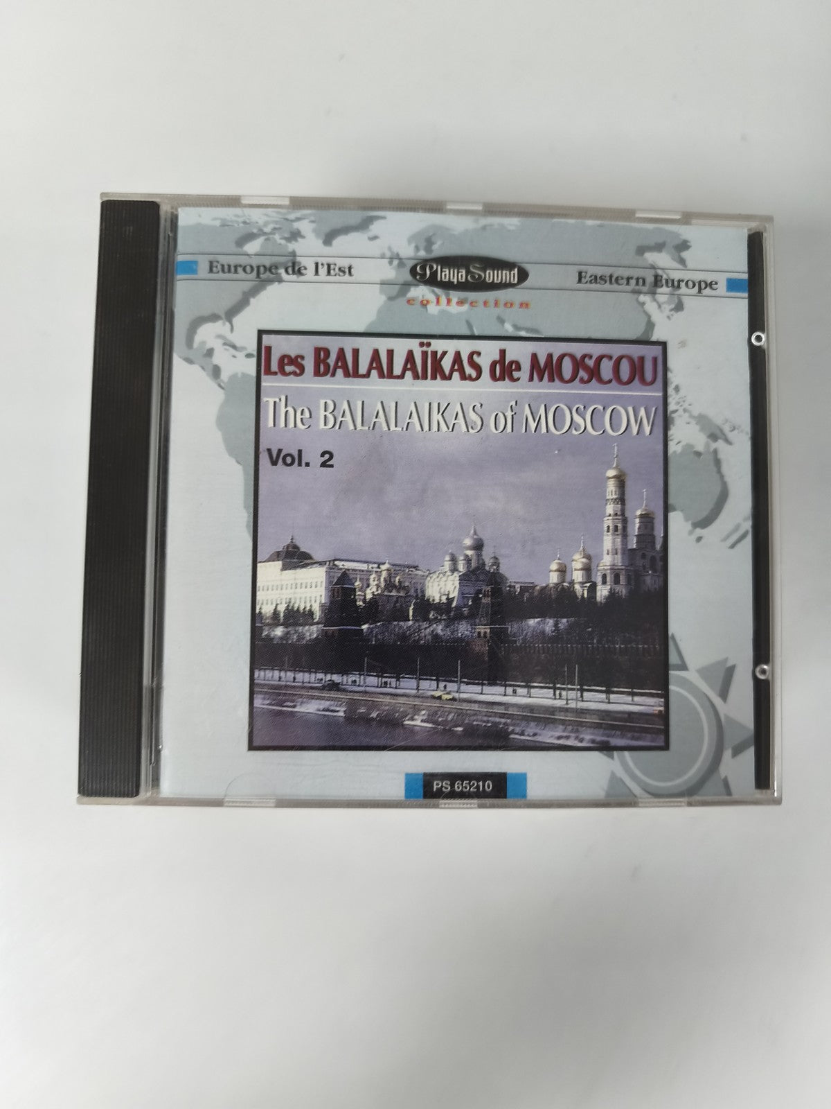 CD Les Balalaïkas de Moscou Vol.2 Playa Sound musique Europe de l'Est