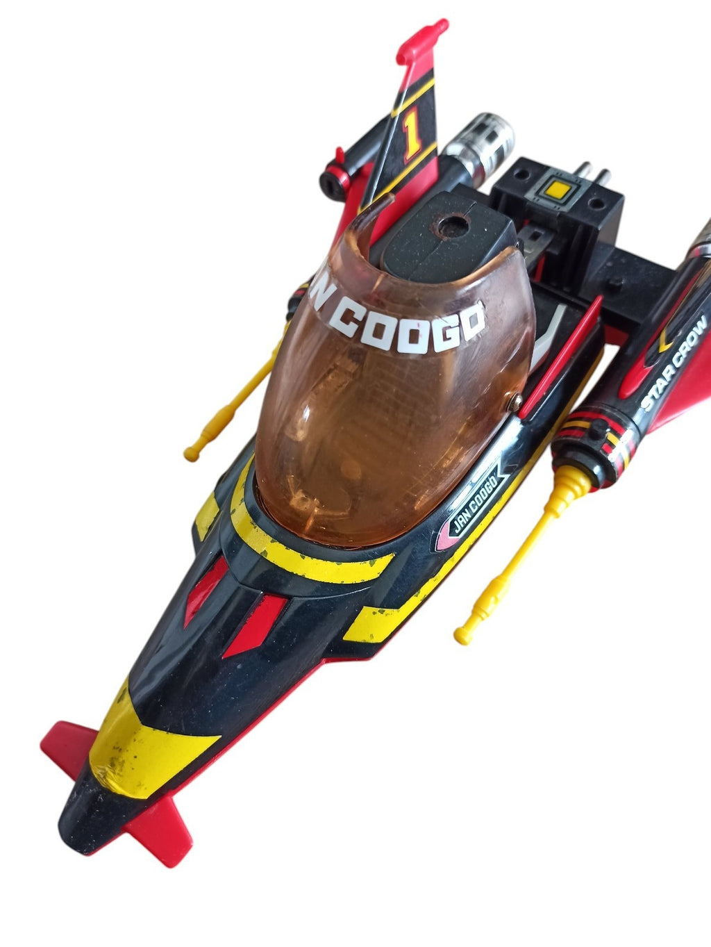 Vaisseau vintage Jan Coogo Starcrow Starzinger PB-46 Chogokin jouet métal