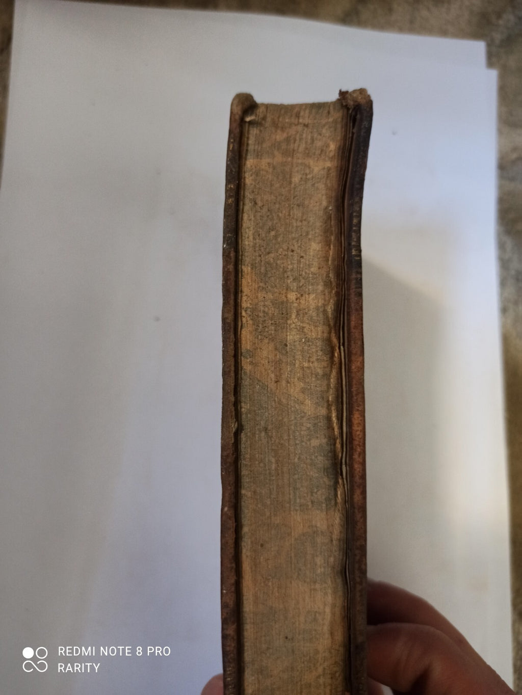 Livre ancien reliure brun XIXe Avignon L'Esprit de Sainte Thérèse