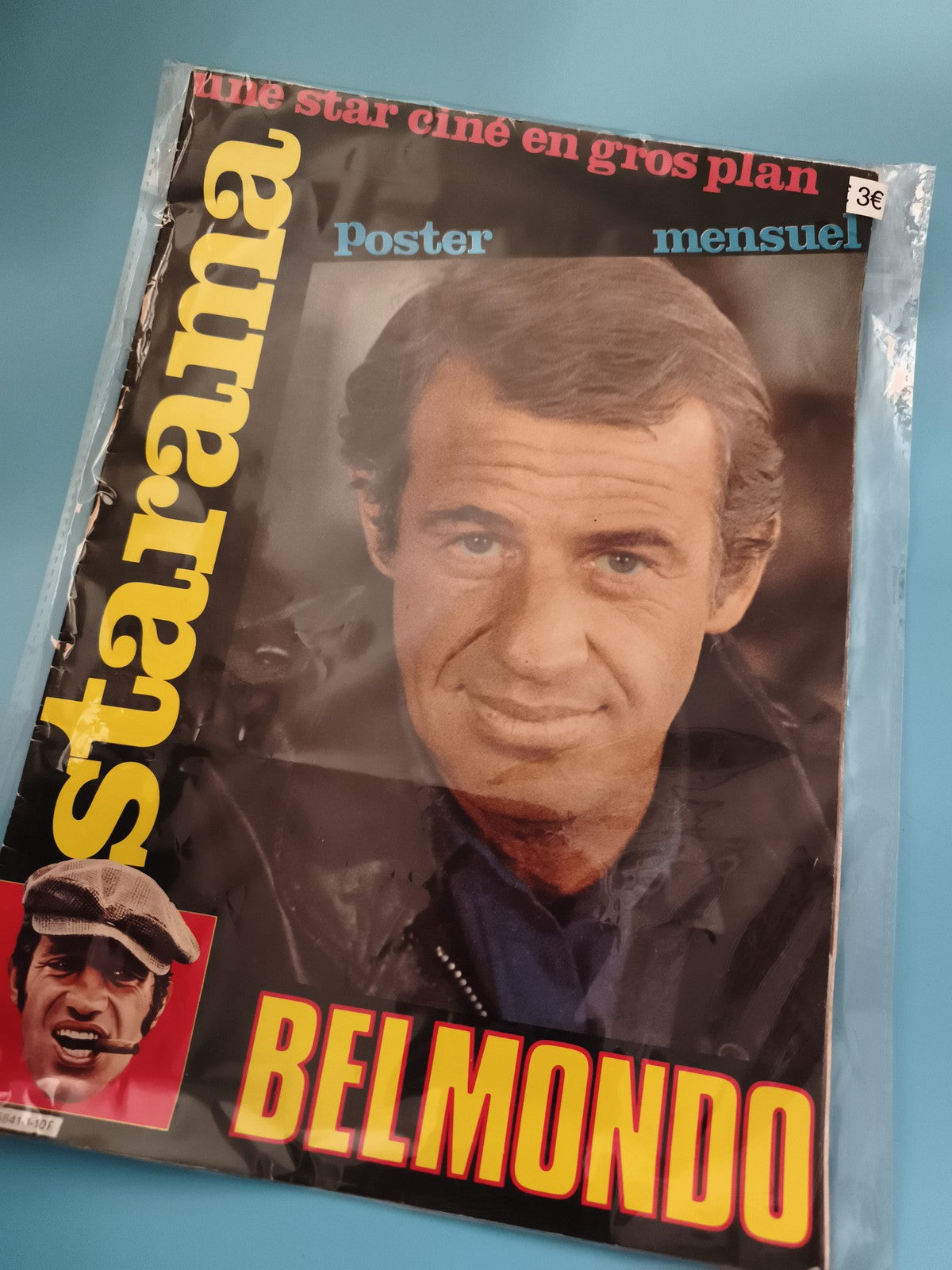 Magazine Starama Belmondo poster mensuel cinéma couverture couleur