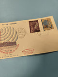 Ancienne enveloppe FDC Vietnam 1966 timbres Saigon micro-ondes collection