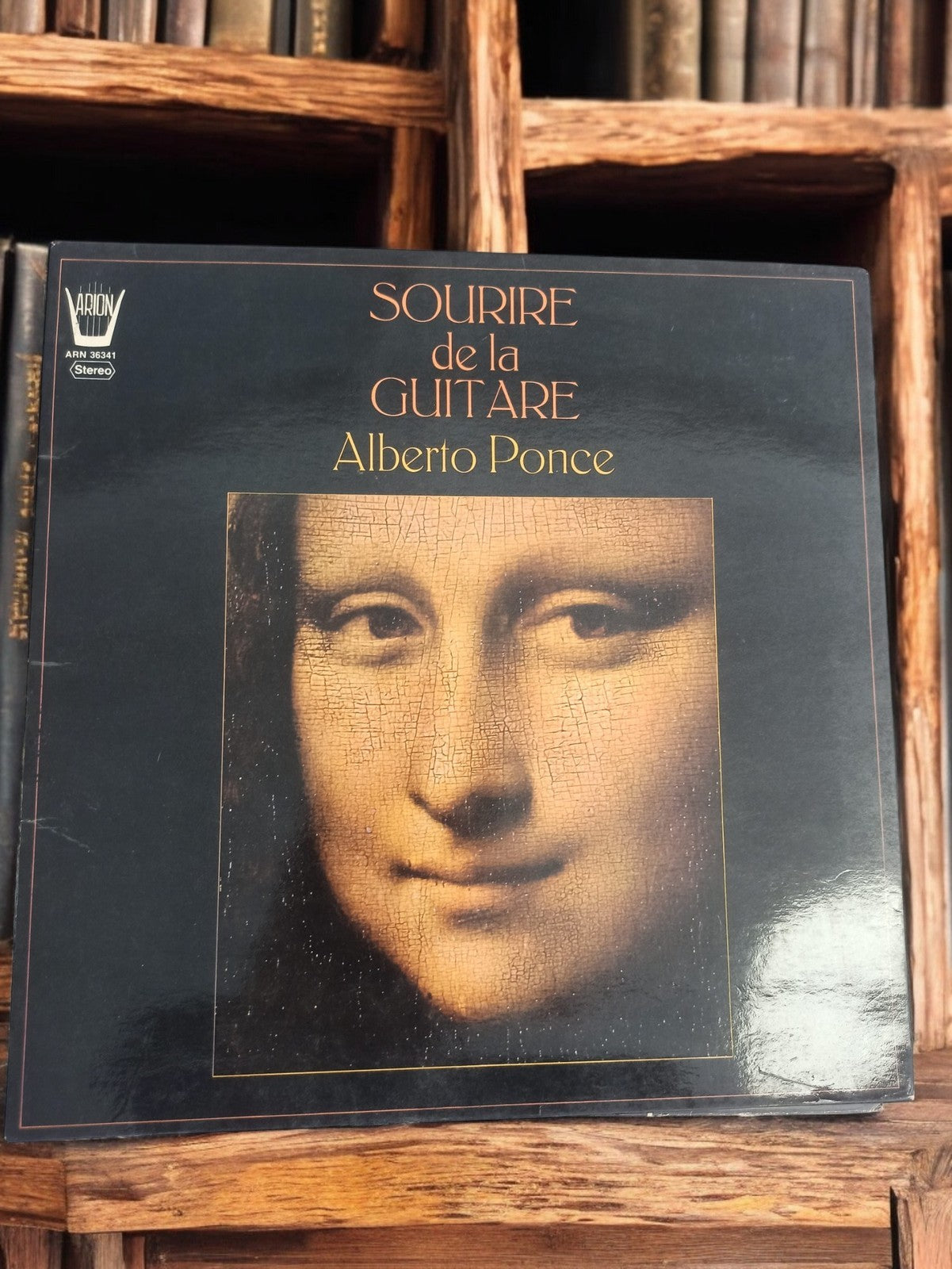 Vinyle 33 tours Sourire de la Guitare Alberto Ponce ARION vintage musique LP