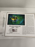 Feuillet CEF Roland Dorgelès 1885-1973 oblitération Premier Jour philatélie