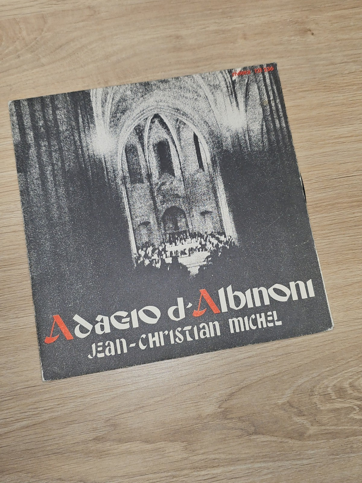 Vinyle 45 tours ancien rétro Adagio d?Albinoni disque vintage musique classique