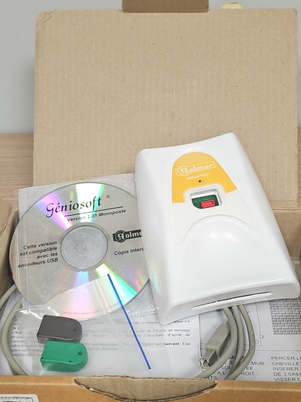 golmar encodeur USB + Géniosoft
