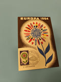 Enveloppe FDC Europa 1964 premier jour Strasbourg illustration fleur CEPT