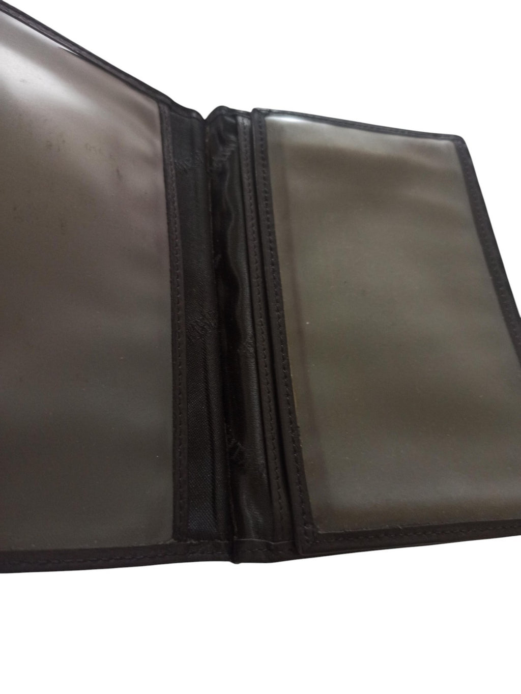 Portefeuille vintage Arthur & Aston cuir noir, porte-cartes, accessoire homme
