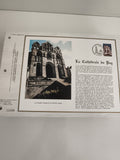 Feuillet philatélique CEF La Cathédrale du Puy Haute-Loire timbre oblitéré