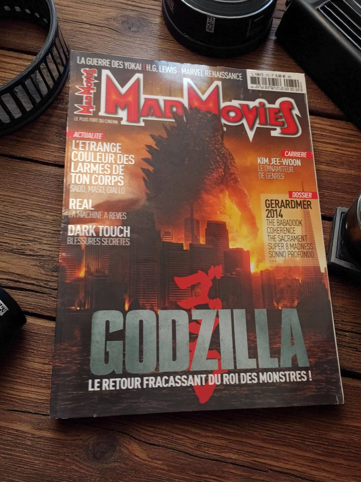 Magazine Mad Movies Godzilla vintage cinéma ancien très bon état