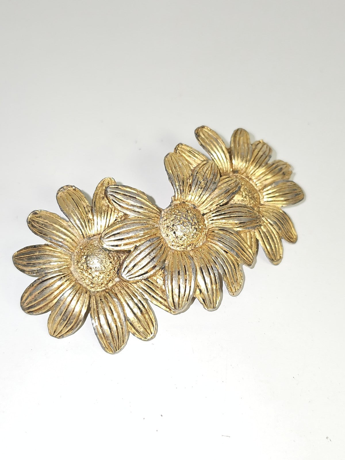 Barrette cheveux ancienne femme signée Paris Ancienne vintage rétro accessoire r