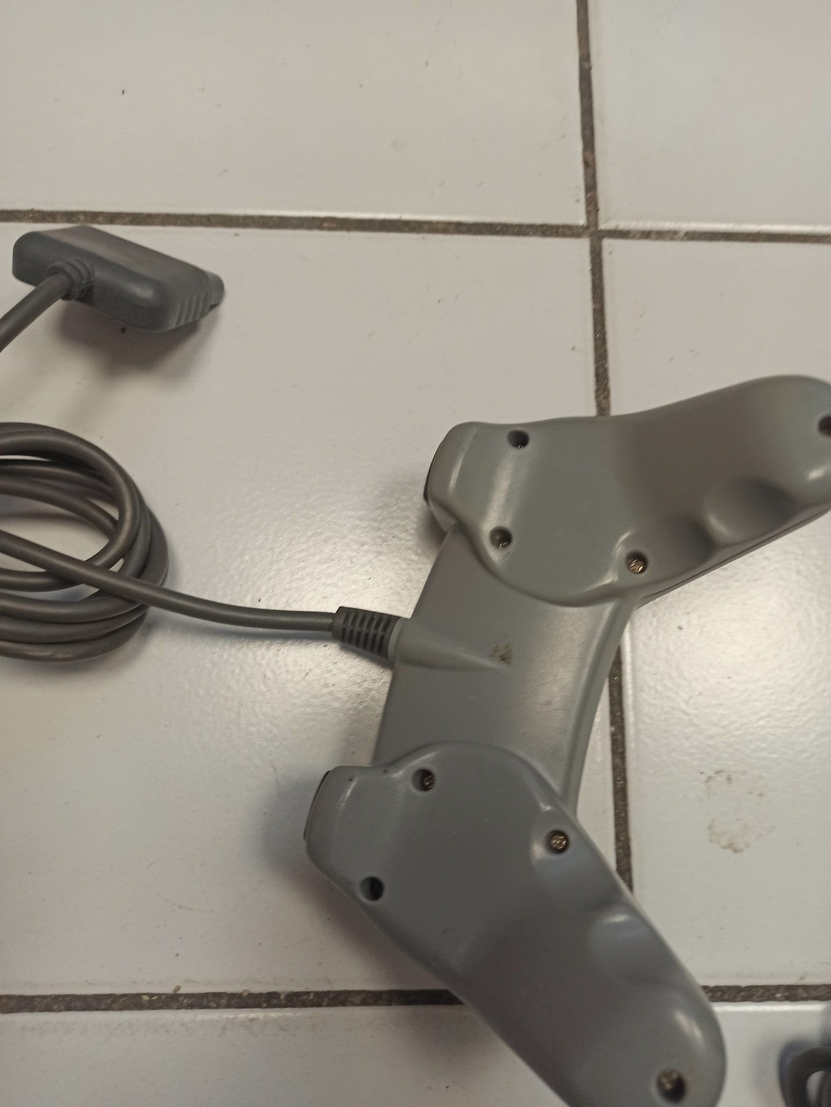 Manette filaire Mad Catz compatible PlayStation PS1, contrôleur de jeu d'occasio
