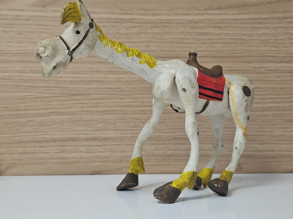 Figurine vintage Lucky Luke et Jolly Jumper ancien personnage BD rétro collectio