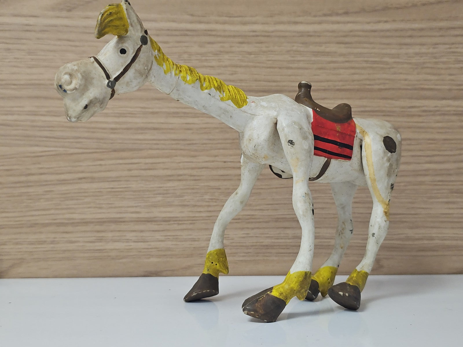 Figurine vintage Lucky Luke et Jolly Jumper ancien personnage BD rétro collectio