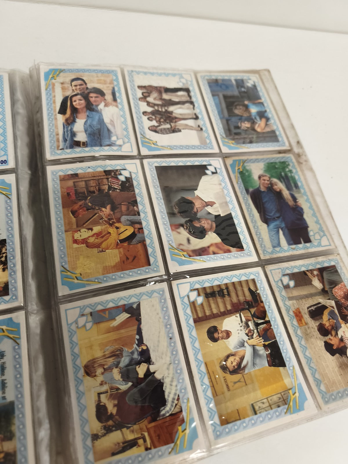 Lot vintage album Panini Hélène et les Garçons signé acteurs, collection rétro